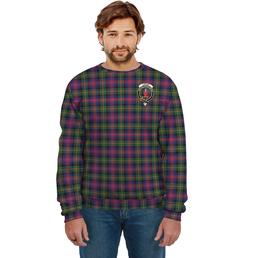 Logan Tartan Sweatshirt with Family Crest Unisex - Tartan Vibes Clothing