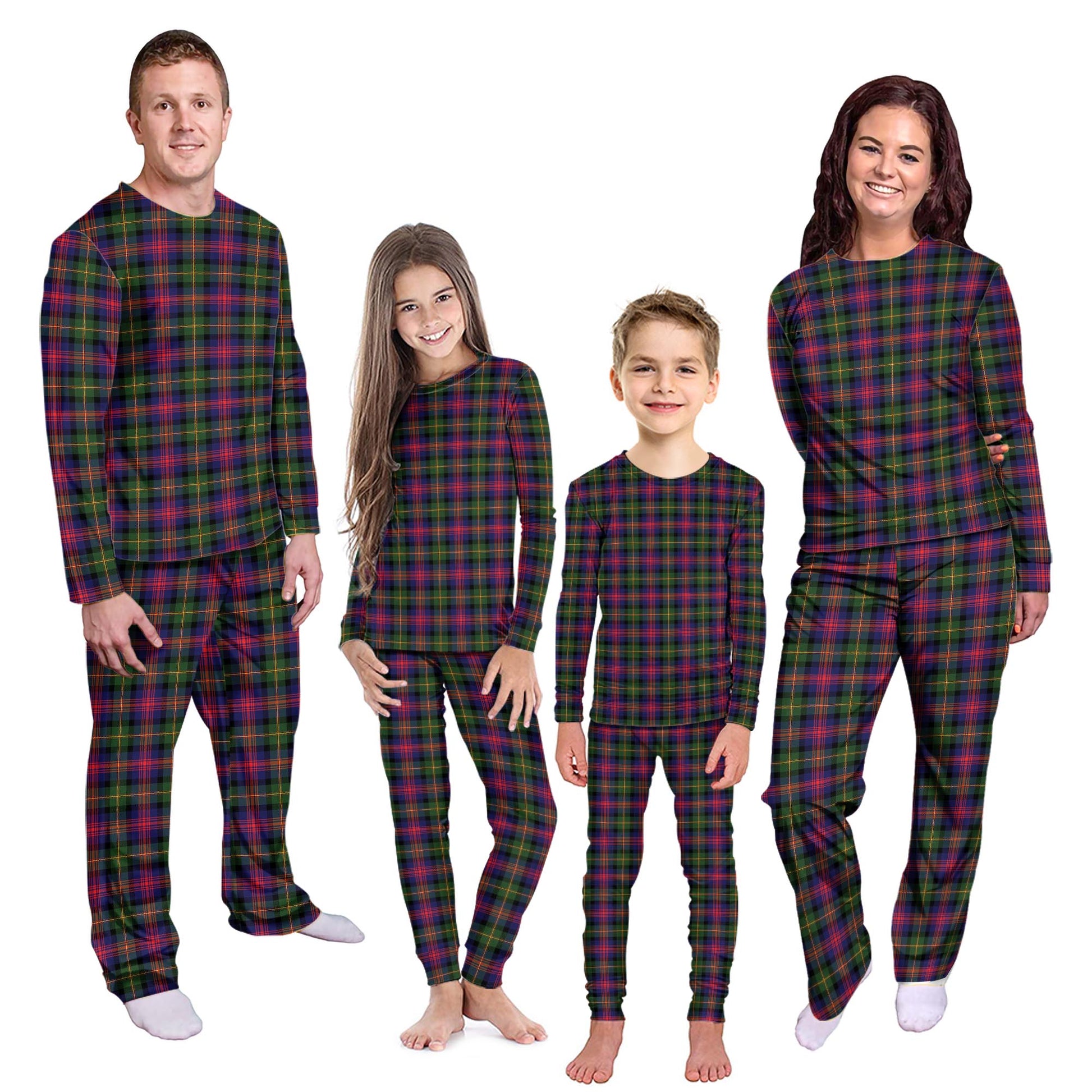 Logan Tartan Pajamas Family Set Kid - Tartan Vibes Clothing