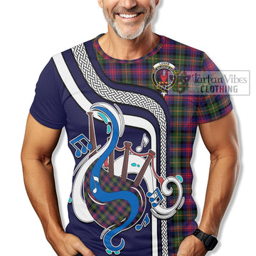 Logan Tartan T-Shirt with Epic Bagpipe Style