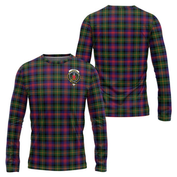 Logan Tartan Long Sleeve T-Shirt with Family Crest