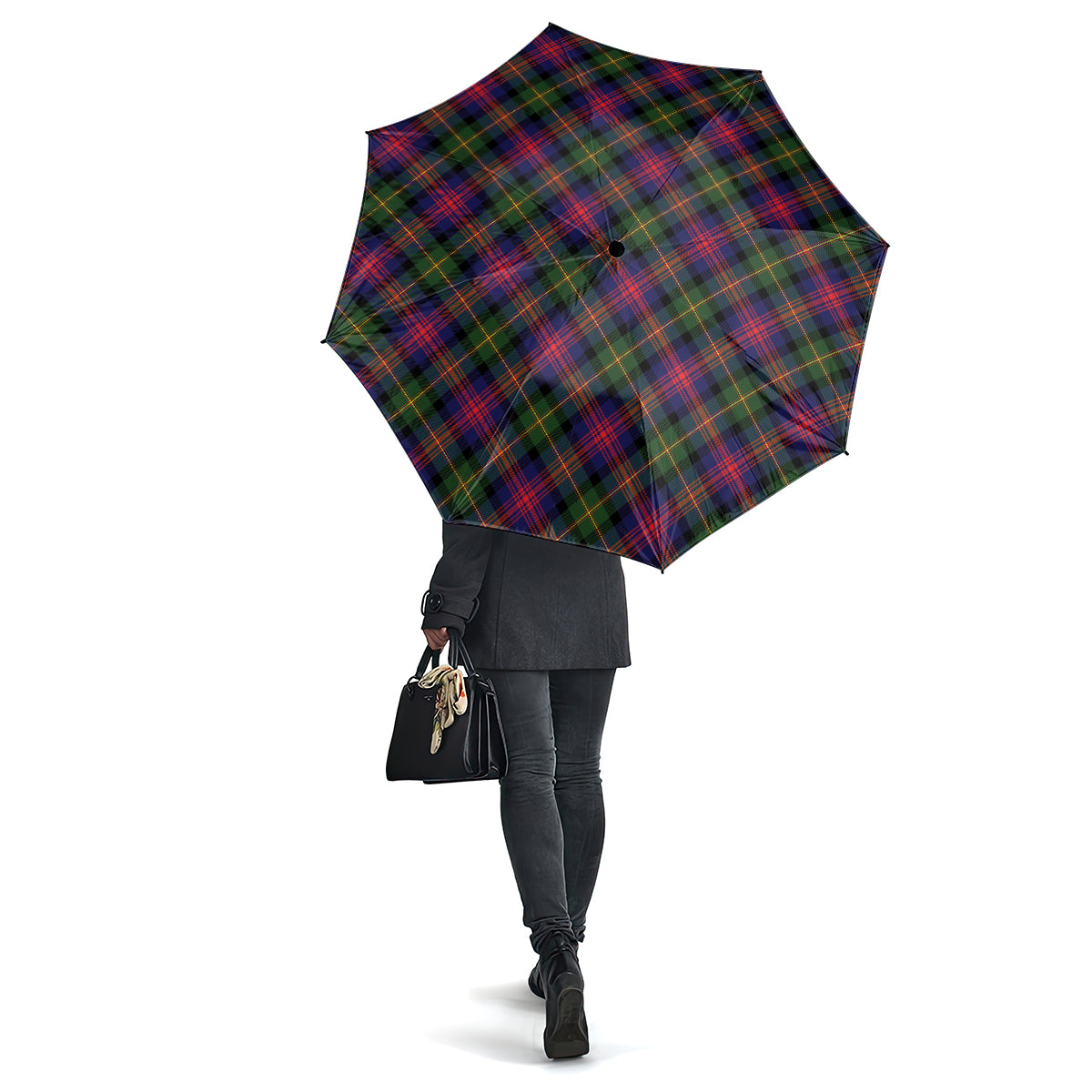 Logan Modern Tartan Umbrella One Size - Tartanvibesclothing