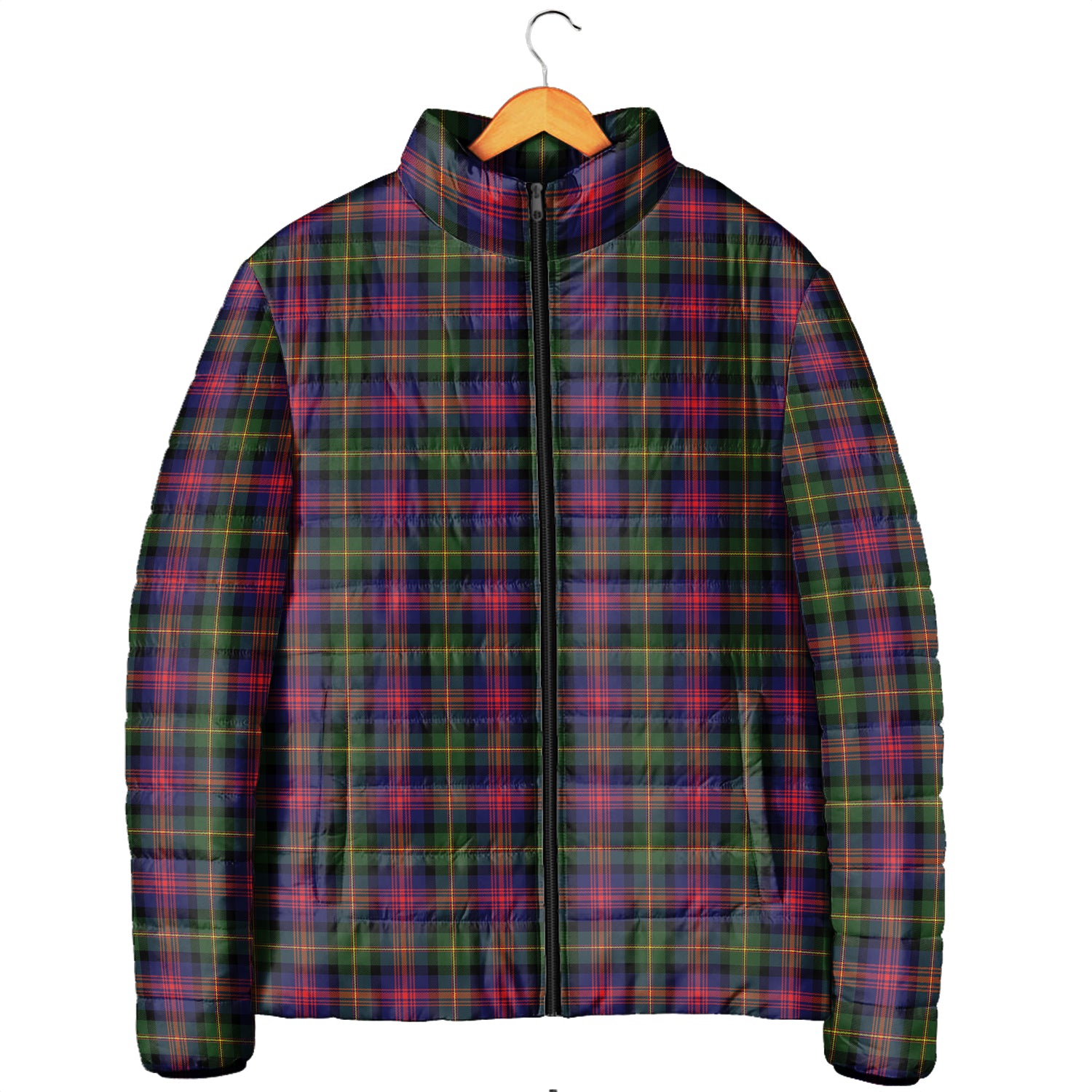 Logan Tartan Padded Jacket Men's Padded Jacket - Tartan Vibes Clothing