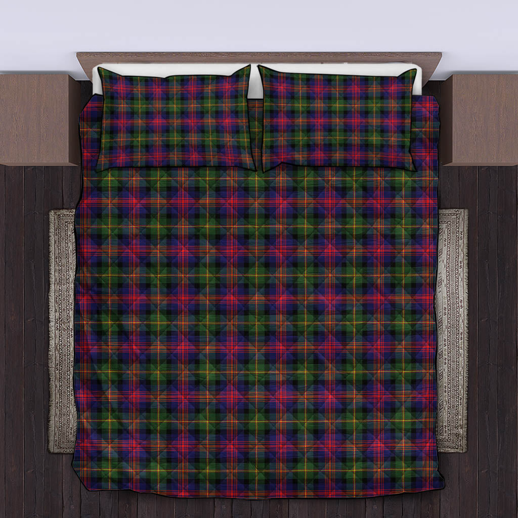 Logan Tartan Quilt Bed Set King - Tartan Vibes Clothing