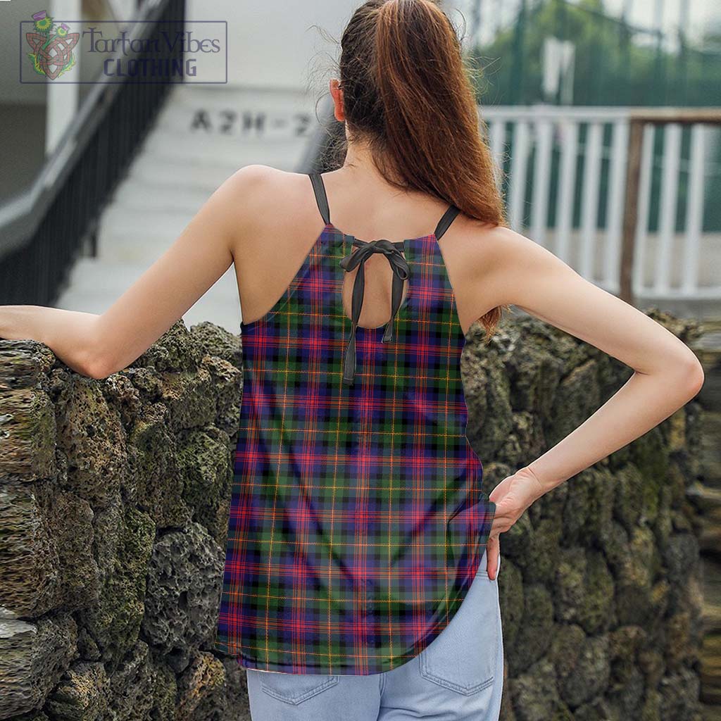 Tartan Vibes Clothing Logan Modern Tartan Loose Halter Neck Camisole