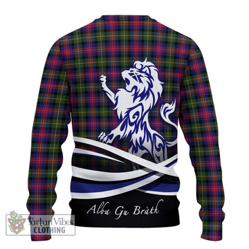 Logan Tartan Ugly Sweater with Alba Gu Brath Regal Lion Emblem