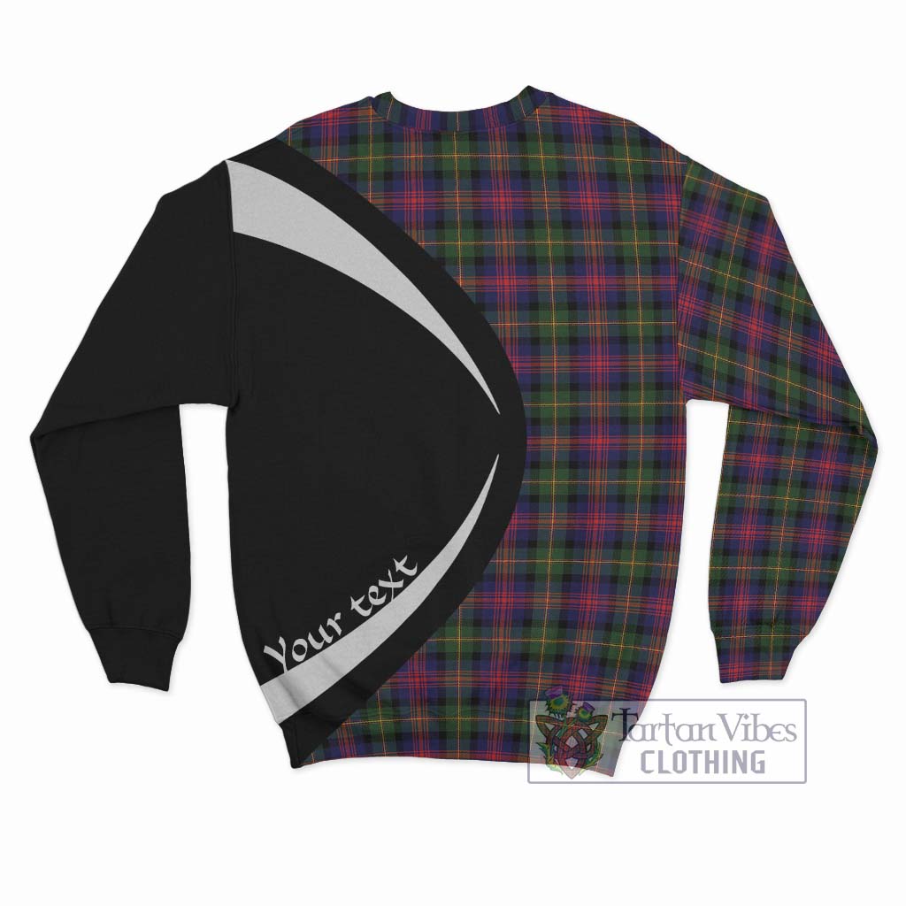 Logan Tartan Sweatshirt with Family Crest Circle Style - Tartan Vibes Clothing