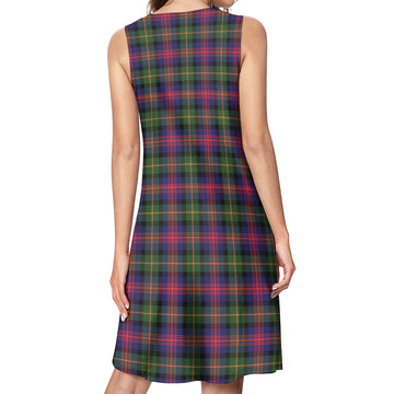 Logan Tartan Womens Casual Dresses