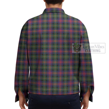 Logan Tartan Unisex Lapel Cotton Jacket