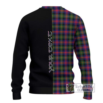 Logan Tartan Ugly Sweater with Family Crest and Half Of Me Style