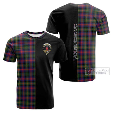 Logan Tartan Cotton T-shirt with Family Crest and Half Of Me Style