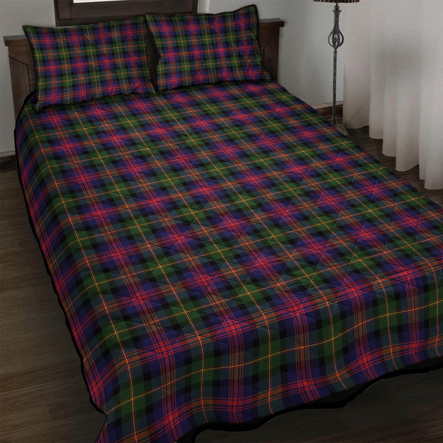 Logan Tartan Quilt Bed Set - Tartan Vibes Clothing