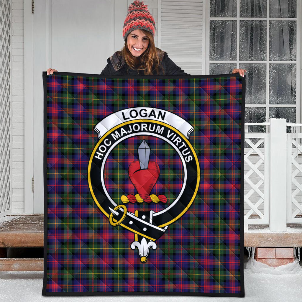 logan-modern-tartan-quilt-with-family-crest