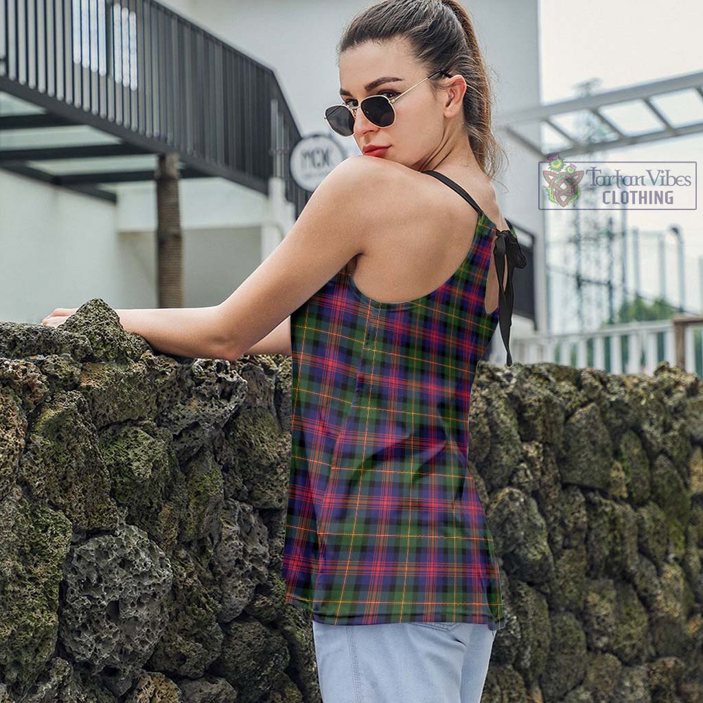 Tartan Vibes Clothing Logan Modern Tartan Loose Halter Neck Camisole