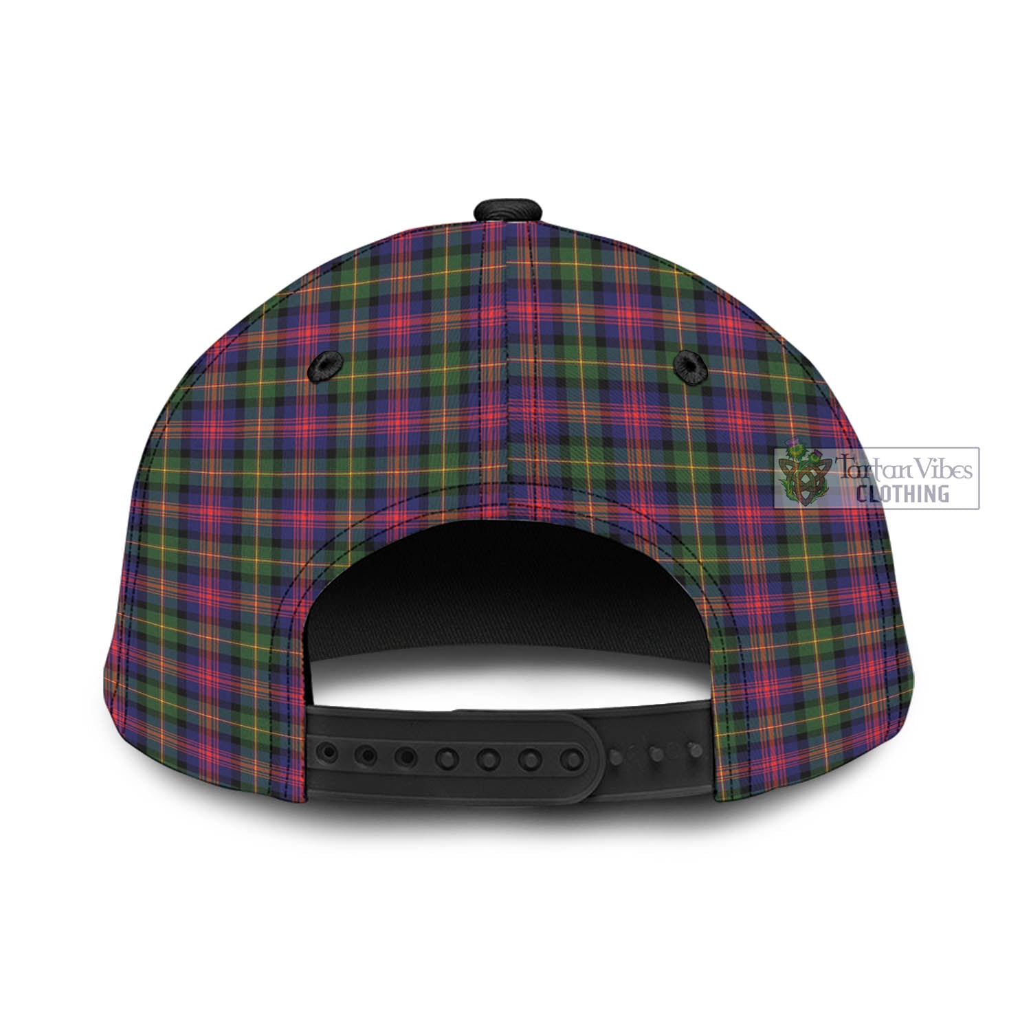 Tartan Vibes Clothing Logan Modern Tartan Classic Cap with Family Crest In Me Style