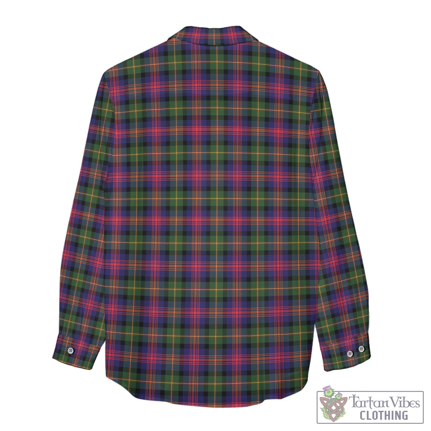 Logan Modern Tartan Womens Casual Shirt