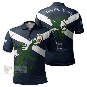 Logie Tartan Lion Rampant Polo Shirt Proudly Display Your Heritage with Alba Gu Brath and Clan Name