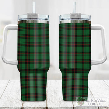 Logie Tartan Tumbler with Handle One Size 40 OZ - Tartan Vibes Clothing