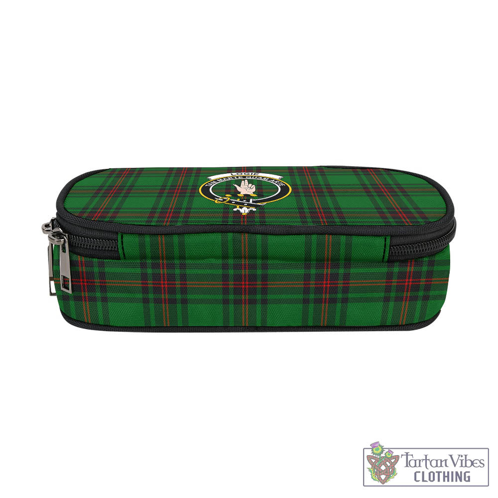 Logie Tartan Pen and Pencil Case with Family Crest - Tartan Vibes Clothing