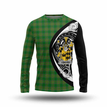 Lombard Irish Clan Long Sleeve T-Shirt Celtic Circle Style Unisex - Tartan Vibes Clothing