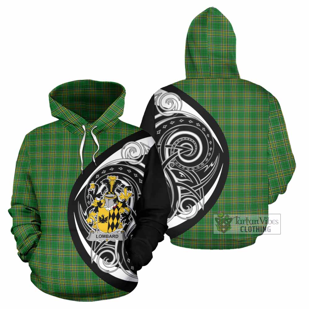 Lombard Irish Clan Hoodie Celtic Circle Style - Tartan Vibes Clothing