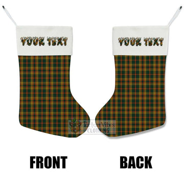 Londonderry (Derry) County Ireland Tartan Christmas Stocking with Personalized Text