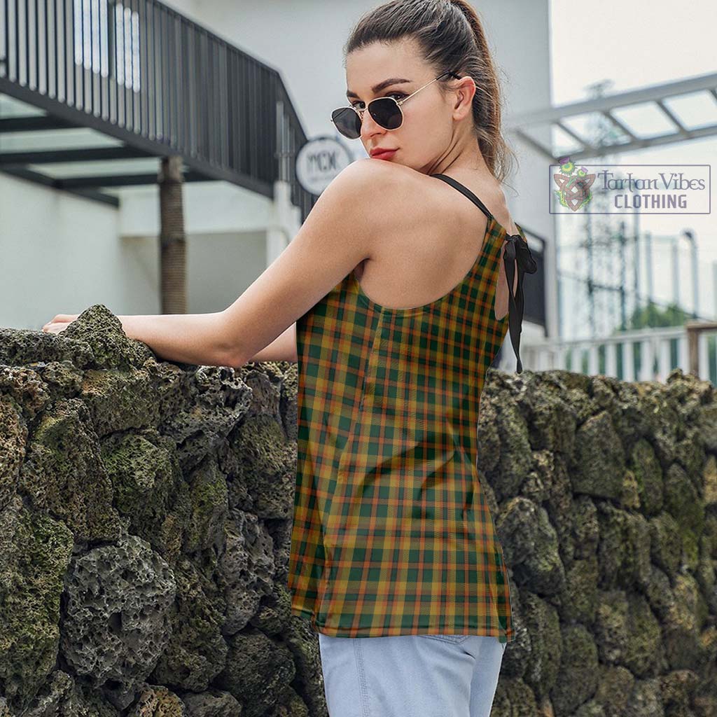 Tartan Vibes Clothing Londonderry (Derry) County Ireland Tartan Loose Halter Neck Camisole