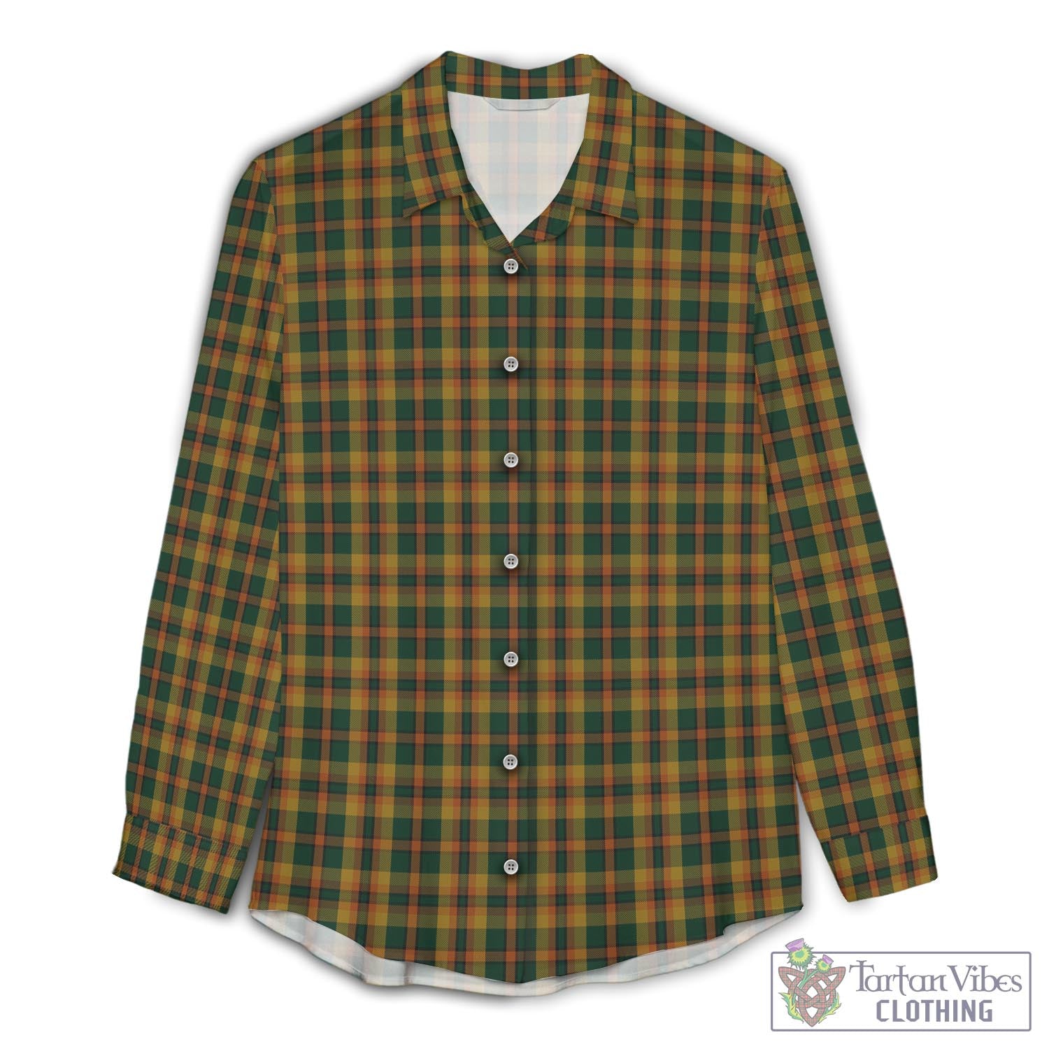 Londonderry (Derry) County Ireland Tartan Womens Casual Shirt