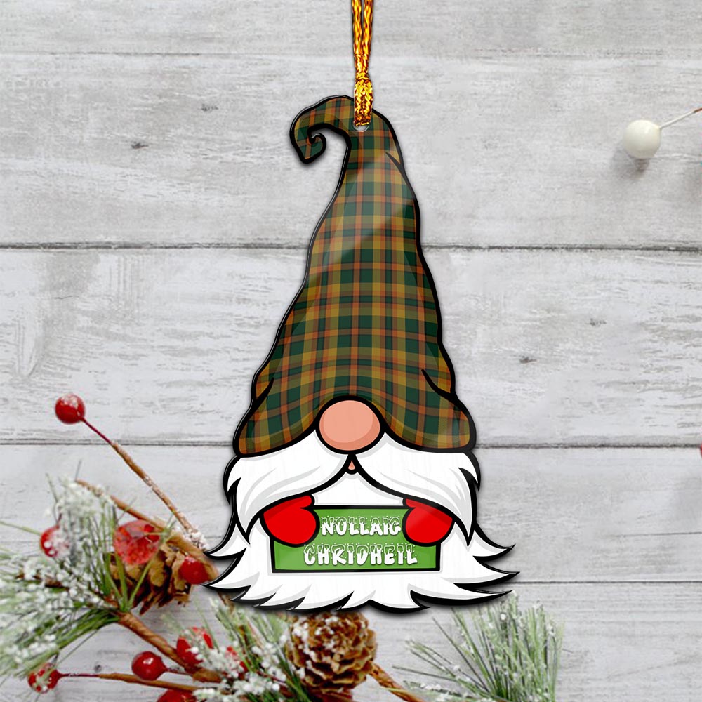 Londonderry (Derry) County Ireland Gnome Christmas Ornament with His Tartan Christmas Hat - Tartan Vibes Clothing