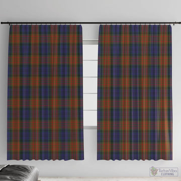 Longford County Ireland Tartan Window Curtain