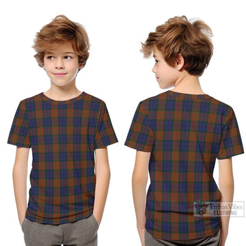 Longford County Ireland Tartan Kid T-Shirt