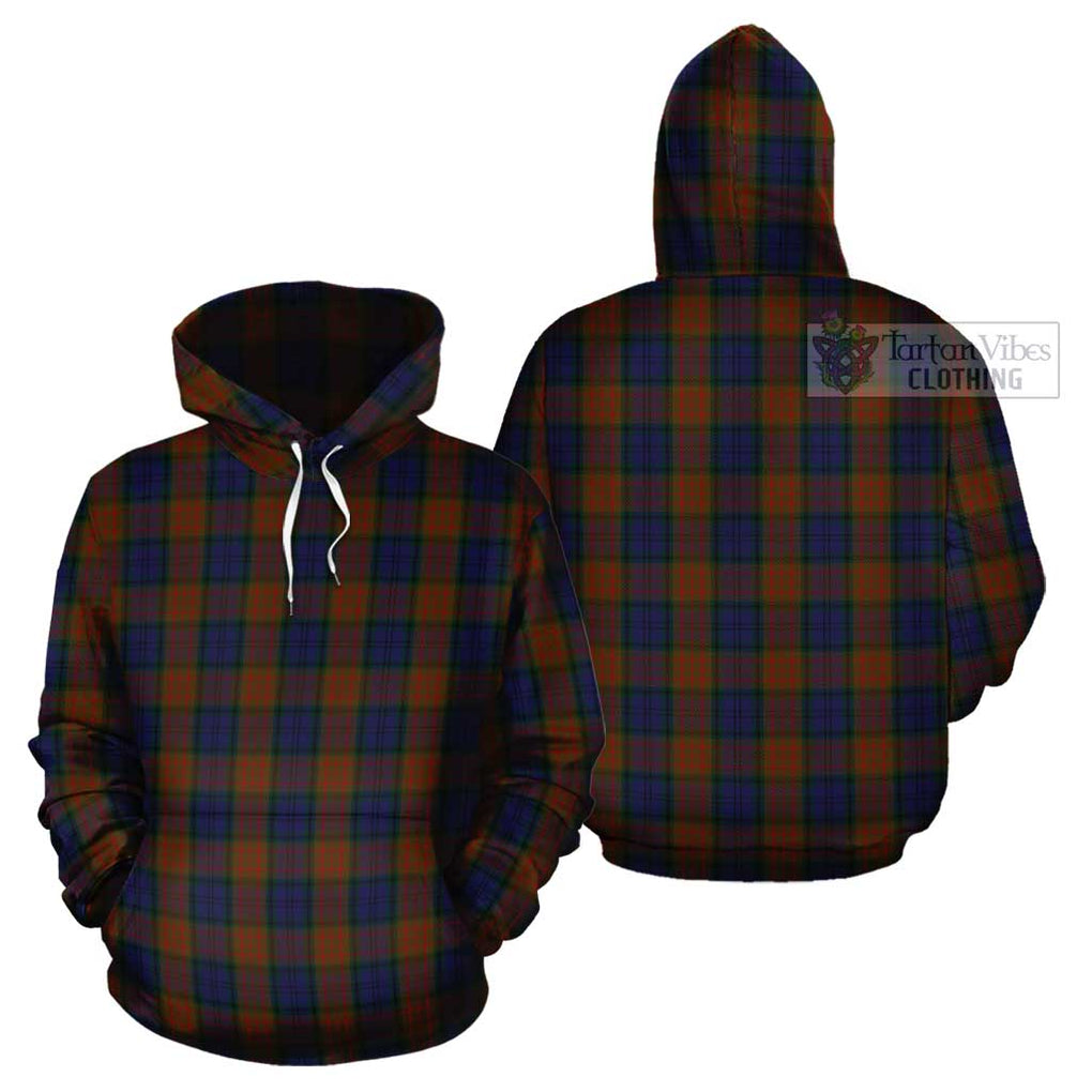 Longford County Ireland Tartan Cotton Hoodie Pullover Hoodie - Tartan Vibes Clothing