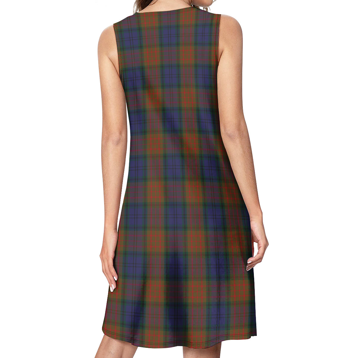 Longford County Ireland Tartan Womens Casual Dresses - Tartanvibesclothing