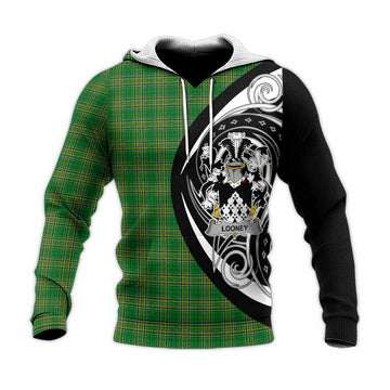 Looney Irish Clan Knitted Hoodie Celtic Circle Style Unisex Knitted Pullover Hoodie - Tartan Vibes Clothing