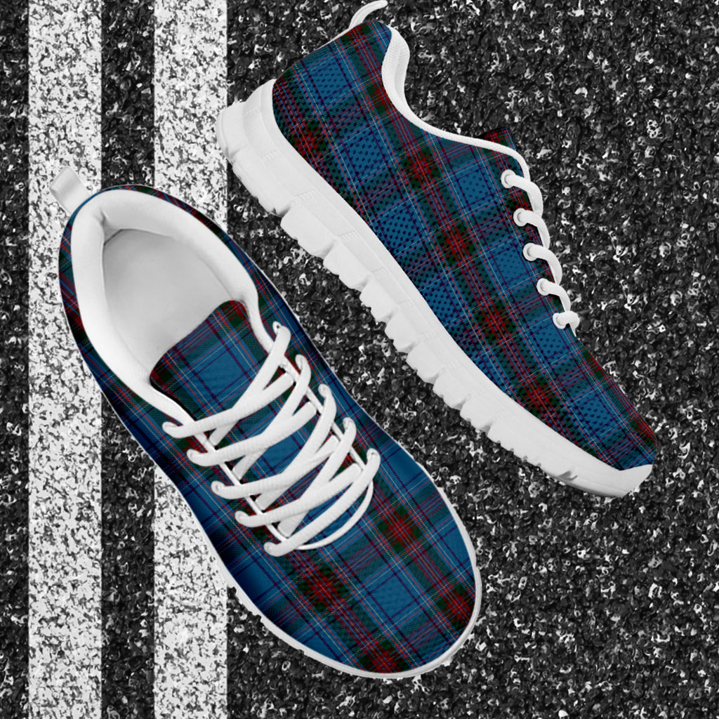 Louth County Ireland Tartan Sneakers - Tartan Vibes Clothing