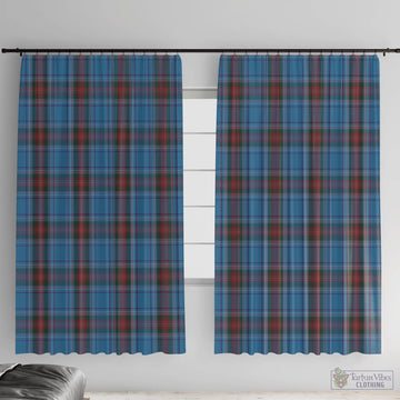 Louth County Ireland Tartan Window Curtain