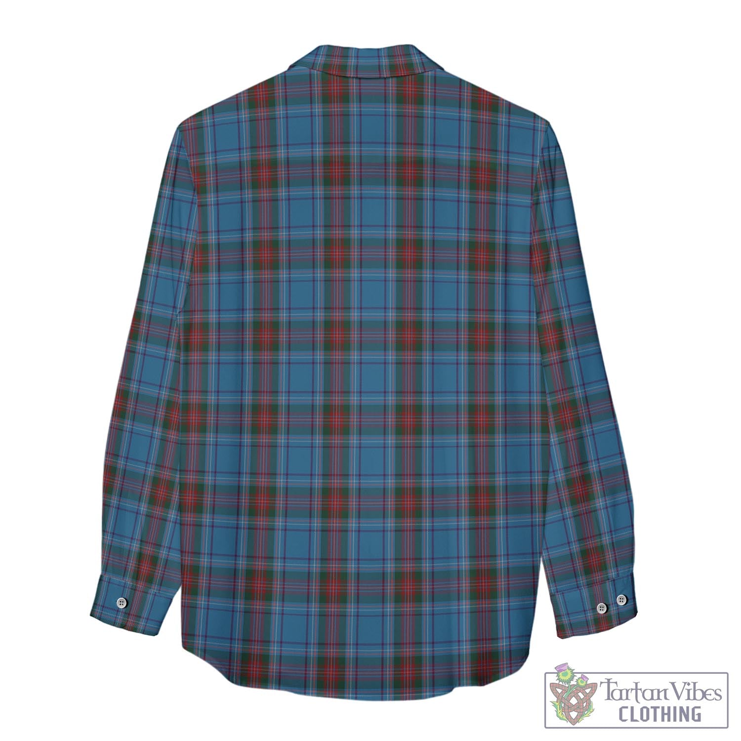 Louth County Ireland Tartan Womens Casual Shirt