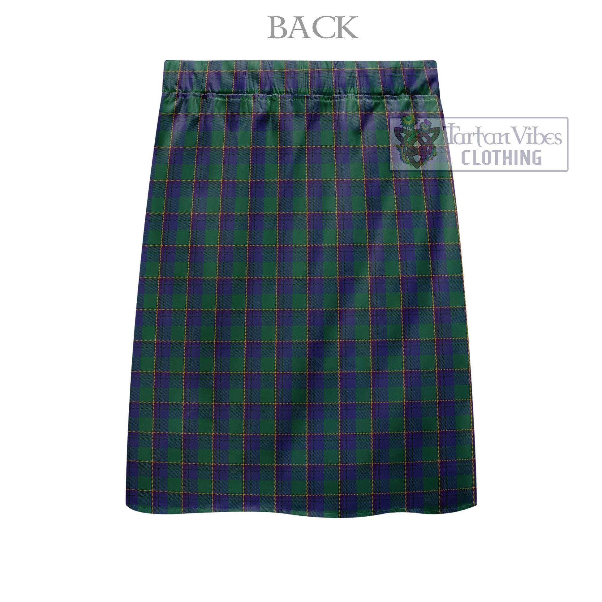 Tartan Vibes Clothing Lowry Tartan Men's Pleated Skirt - Fashion Casual Retro Scottish Style