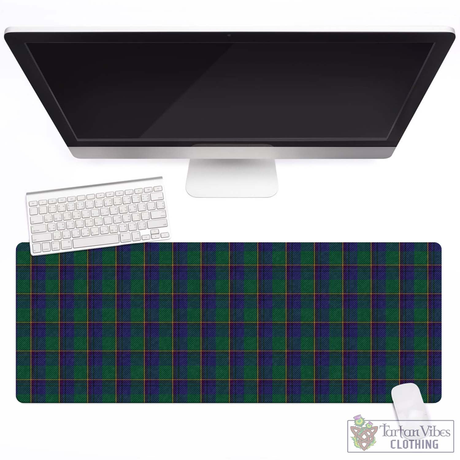 Tartan Vibes Clothing Lowry Tartan Mouse Pad