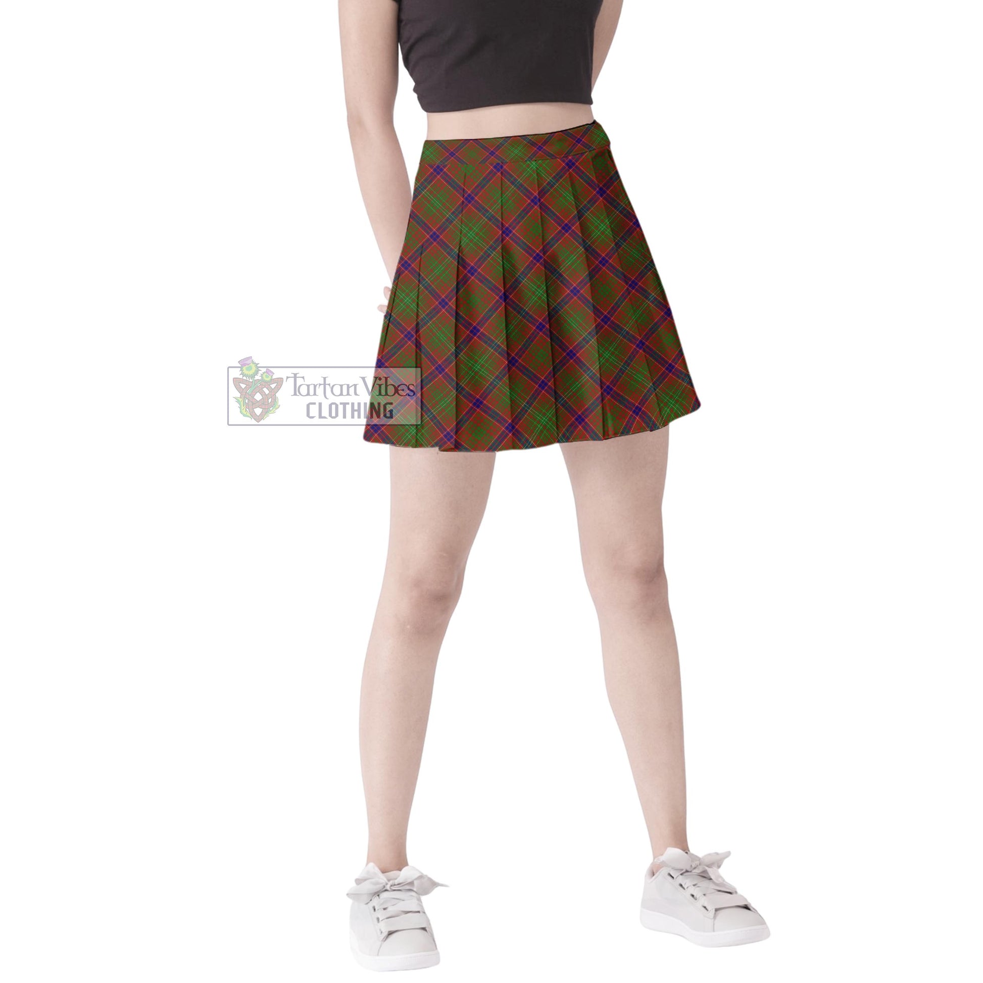 Tartan Vibes Clothing Lumsden Tartan Women's Plated Mini Skirt