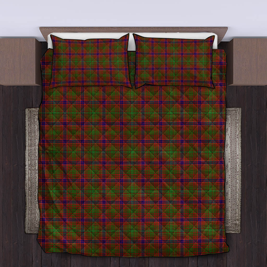 Lumsden Tartan Quilt Bed Set King - Tartan Vibes Clothing