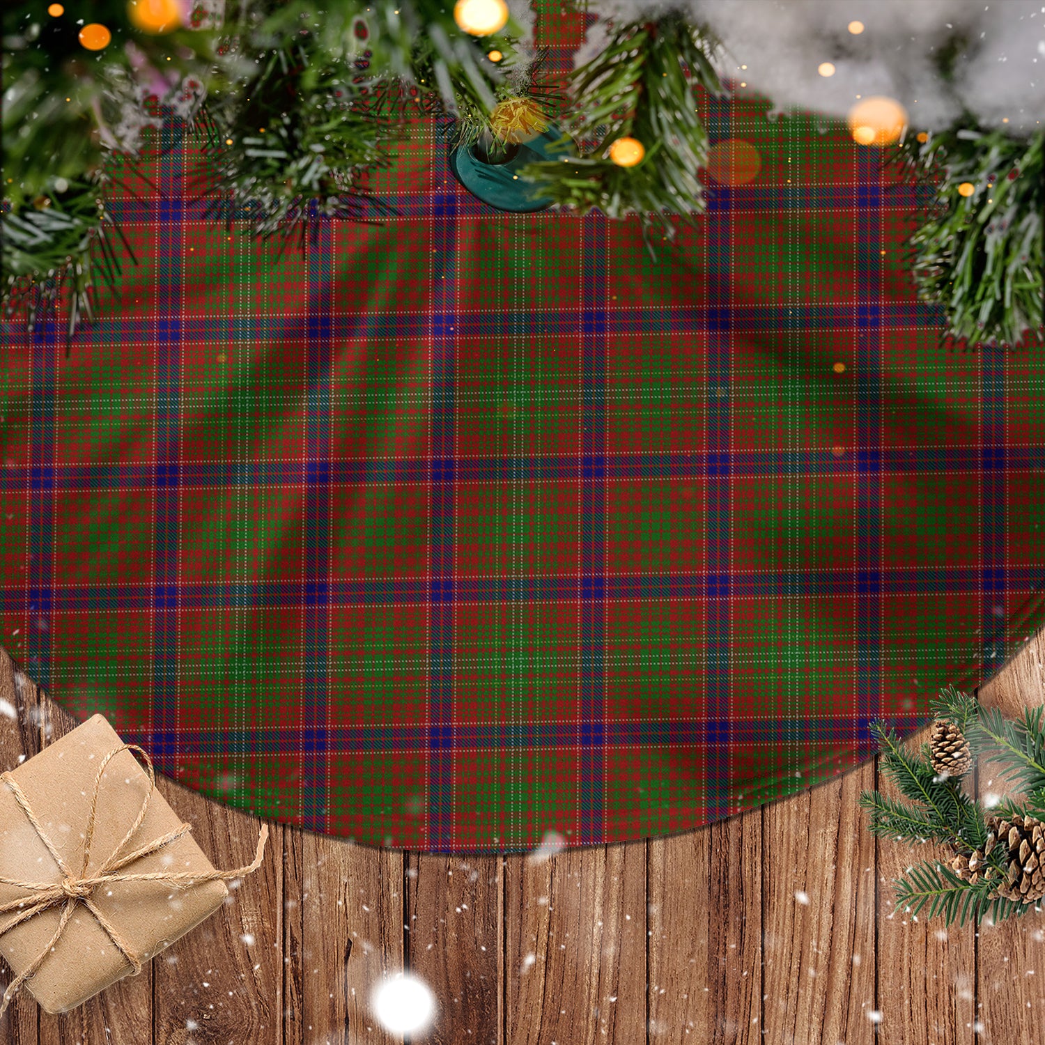 Lumsden Tartan Christmas Tree Skirt - Tartanvibesclothing