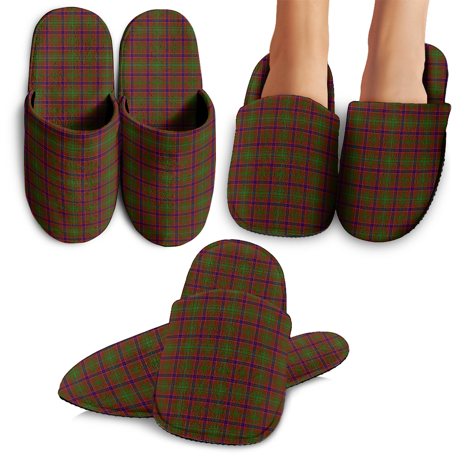 Lumsden Tartan Home Slippers - Tartanvibesclothing