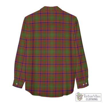 Lumsden Tartan Women's Casual Shirt with Family Crest