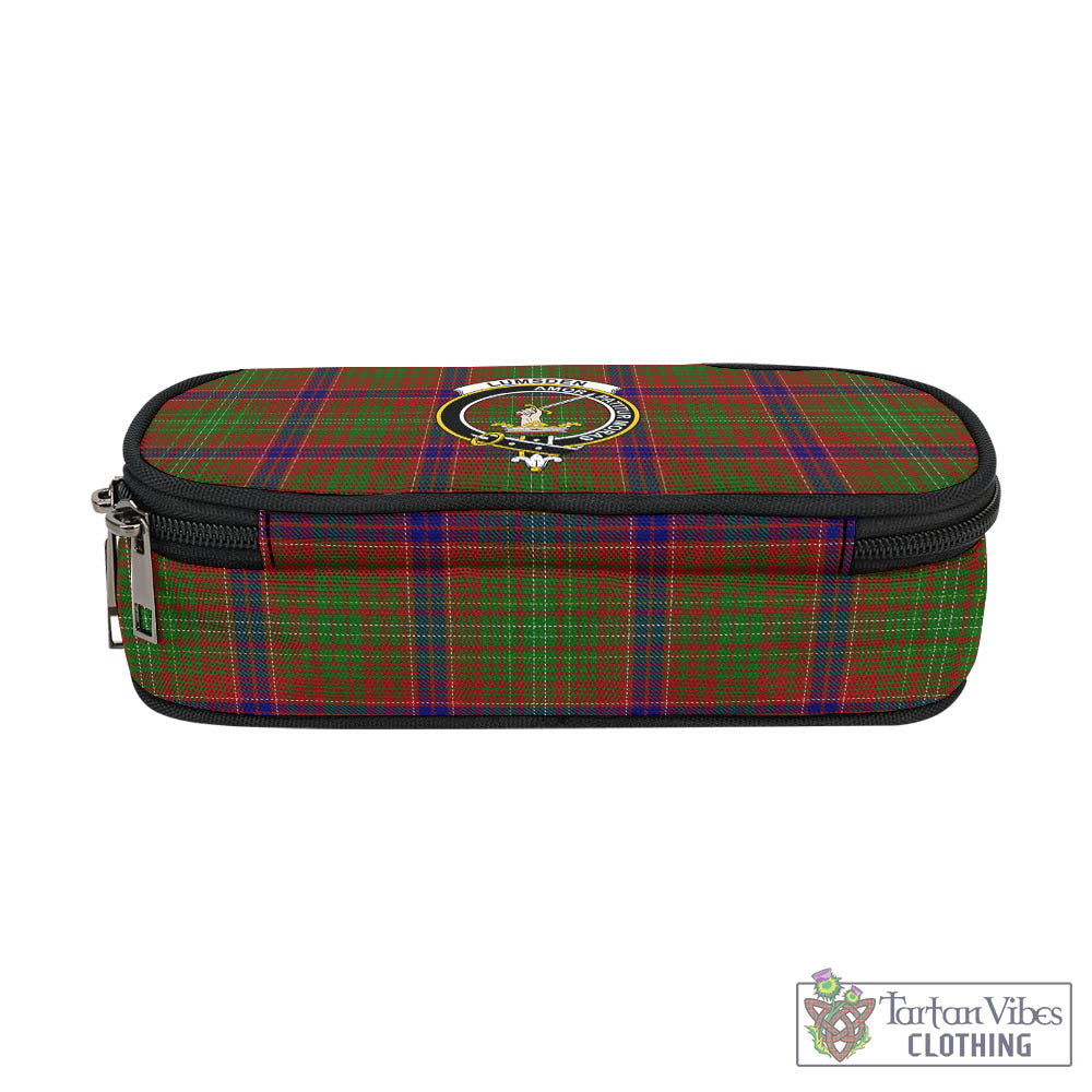 Tartan Vibes Clothing Lumsden Tartan Pen and Pencil Case with Family Crest