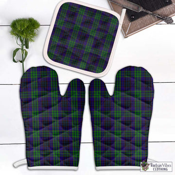 Lumsden Green Tartan Combo Oven Mitt & Pot-Holder