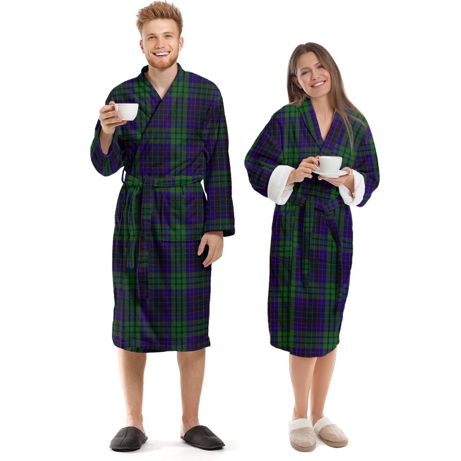lumsden-green-tartan-bathrobe