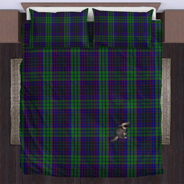 Lumsden Green Tartan Bedding Set