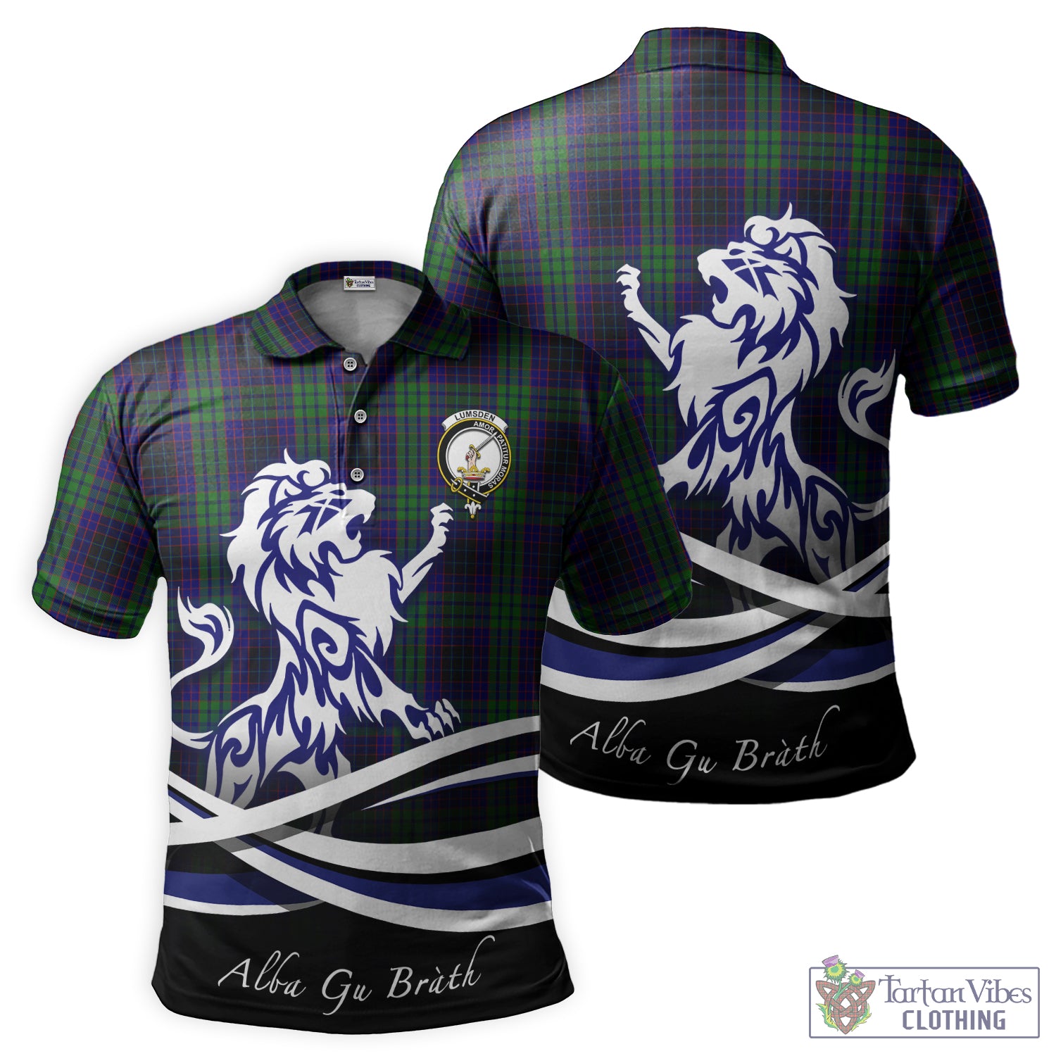 lumsden-green-tartan-polo-shirt-with-alba-gu-brath-regal-lion-emblem
