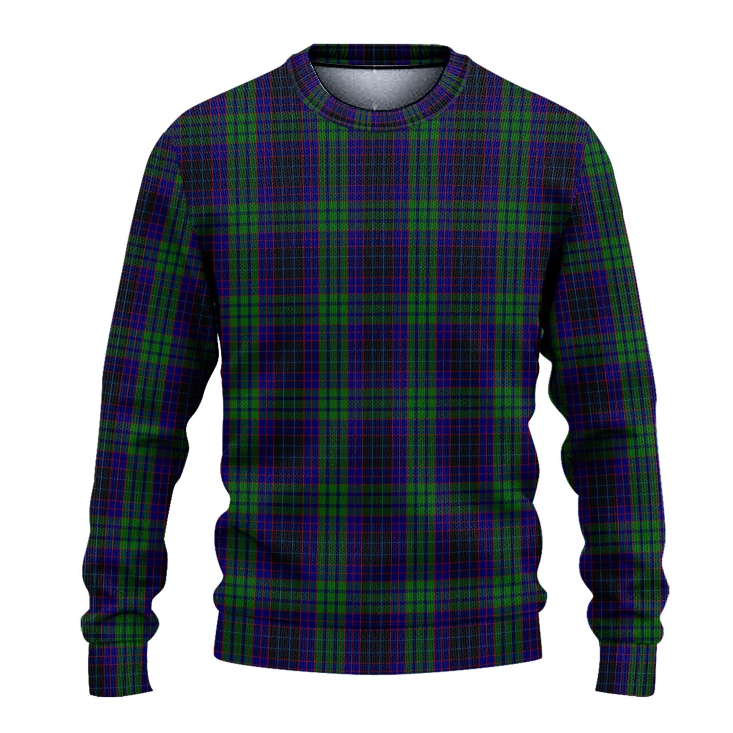 Lumsden Green Tartan Knitted Sweater - Tartanvibesclothing