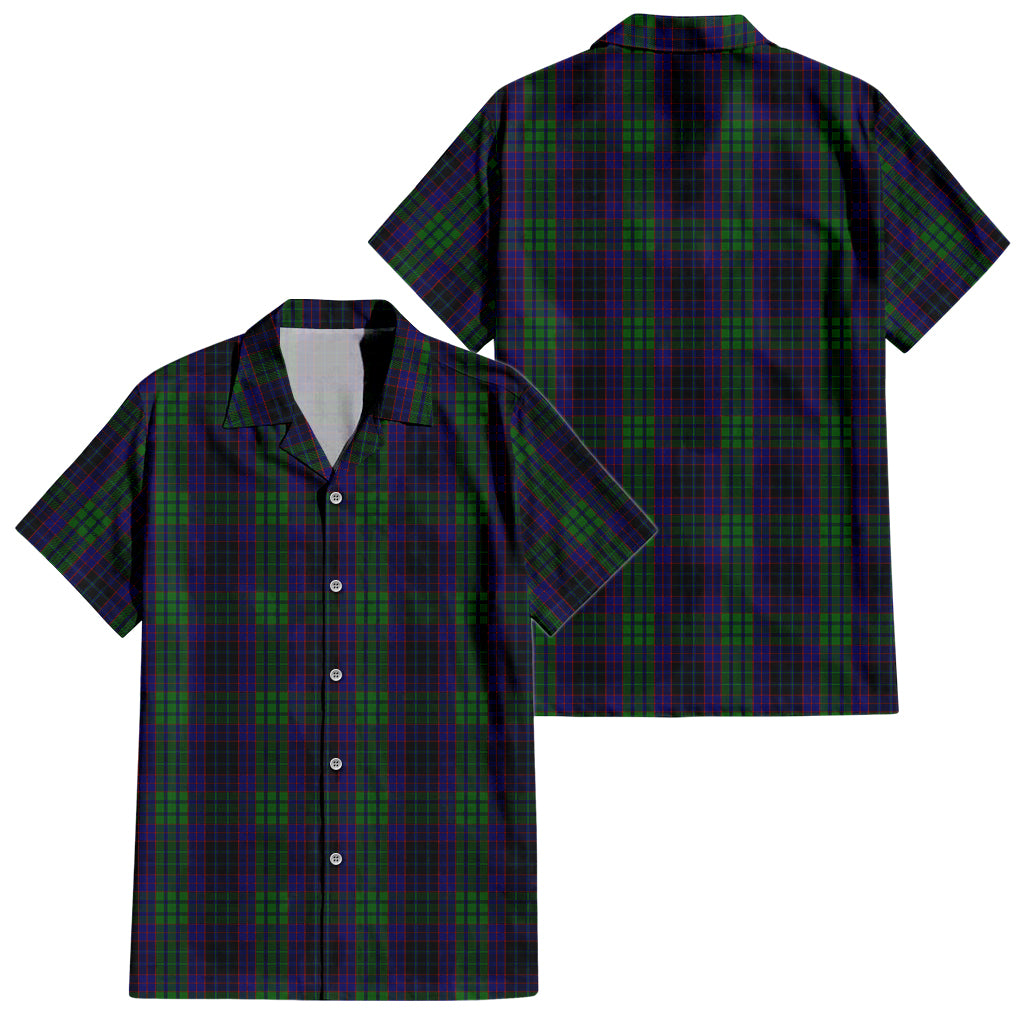 lumsden-green-tartan-short-sleeve-button-down-shirt